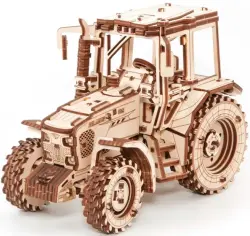Сборная модель деревянная 3D Трактор Беларус 82