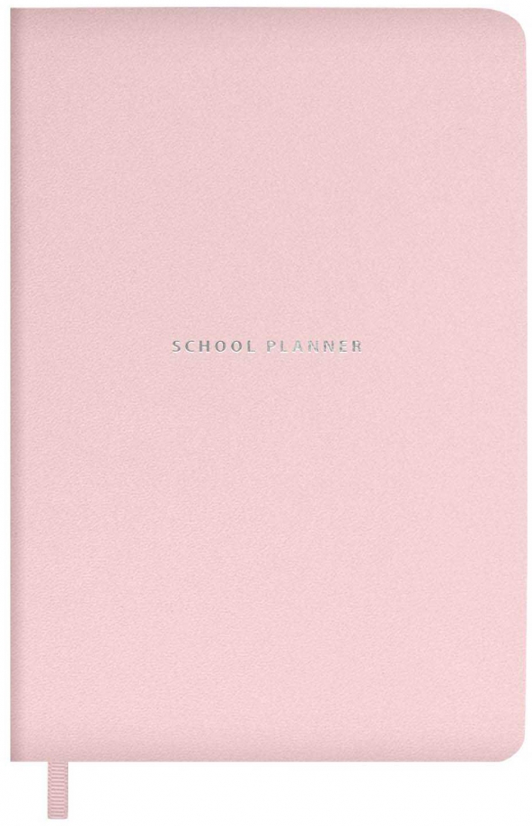 Планинг школьный Плонже розовый, А5, 80 листов