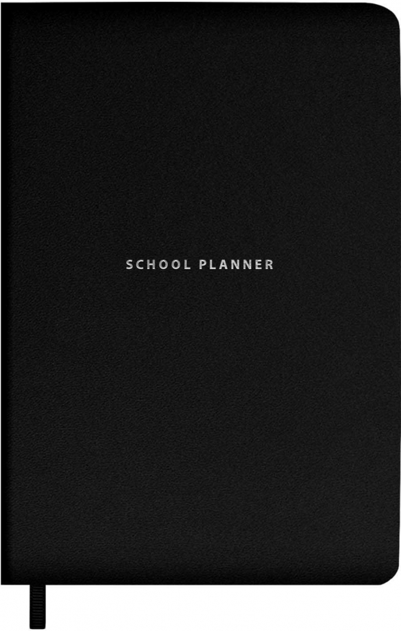 Планинг школьный Плонже чёрный, А5, 80 листов