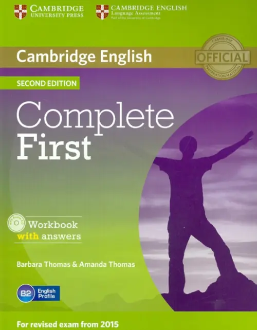 Complete First. Workbook with answers + CD (+ Audio CD), 1690.00 руб