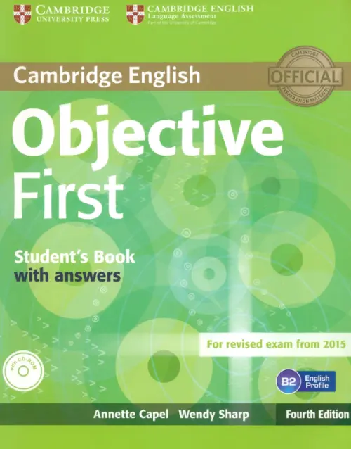 Objective First. Students Book without Answers (+ CD-ROM)