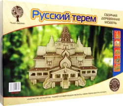 Модель деревянная сборная. Русский терем