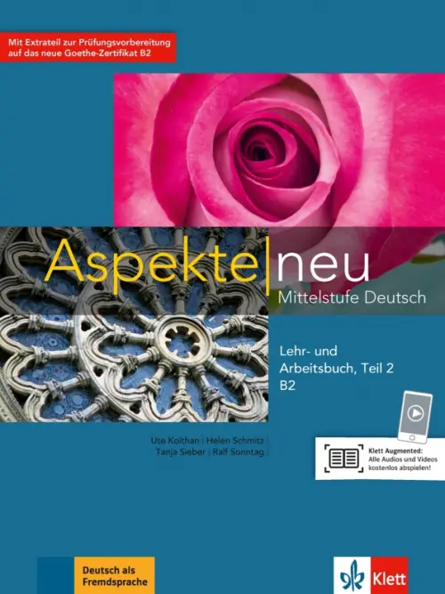 Aspekte neu. B2. Lehr- und Arbeitsbuch. Mittelstufe Deutsch (+ Audio CD)