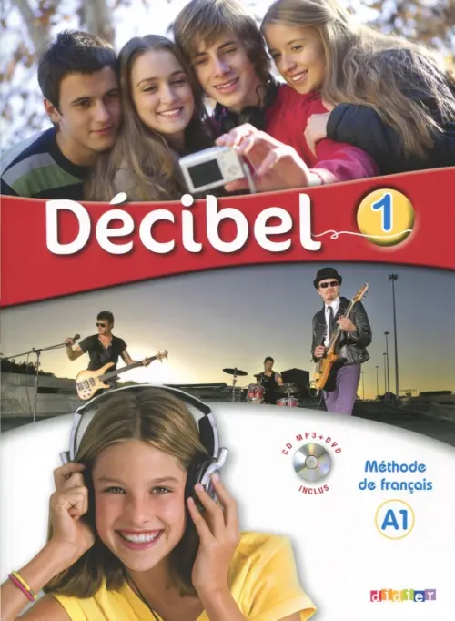 Decibel 1. A1. Livre de leleve + CDmp3 + DVD (+ DVD)
