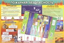 Комплект плакатов "Безопасность в образовательной организации" ФГОС