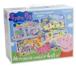 Игровой набор 4 в 1. Peppa Pig