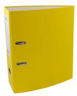 Папка-регистратор A4, 70 мм (жёлтая)