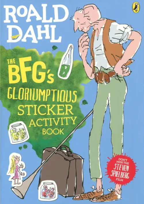 The BFGs. Gloriumptious. Sticker Activity Book