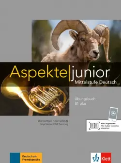 Aspekte junior B1 plus Übungsbuch mit Audio-Dateien