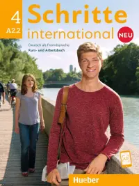 Schritte international Neu 4. A 2.2. Kursbuch+Arbeitsbuch+CD zum Arbeitsbuch