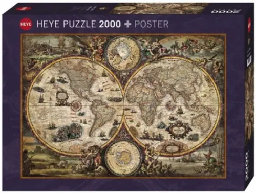 Пазл "Историческая карта", 2000 элементов