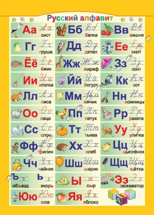 Русский и английский алфавит - 