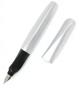 Ручка перьевая Pelikan Office Twist P457 (947101) M, серебристый