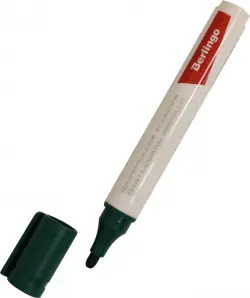 Маркер для белых досок "Berlingo", пулевидный, 2 мм, зеленый