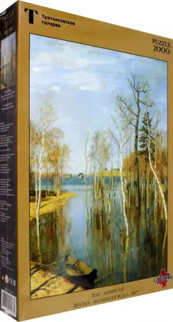 Пазл Левитан И.И. "Весна-большая вода", 2000 элементов