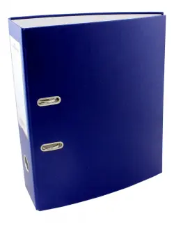 Папка-регистратор, А4, бумвинил, 70 мм, синяя