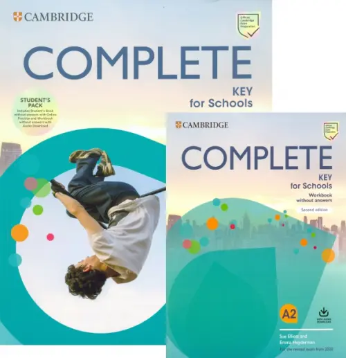 Complete Key for Schools. Student's Book without Answers with Online Practice and Workbook without Answers with Audio Download (количество томов: 2)