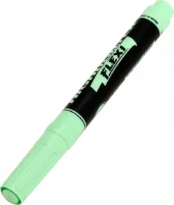 Текстовыделитель "Flexi 8542", 1-5 мм, пастельный зеленый
