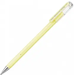 Гелевая ручка "Hybrid Milky", пастельный желтый стержень, 0,8 мм