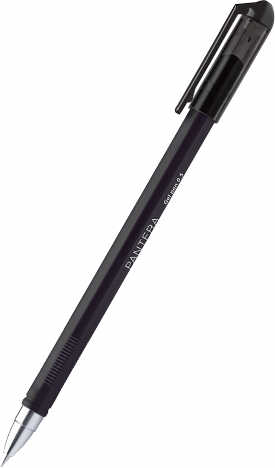 Ручка гелевая "Pantera", чёрная, 0,5 мм