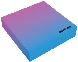 Блок для записи "Radiance", 8,5x8,5x2 см, голубой/розовый, 200 листов
