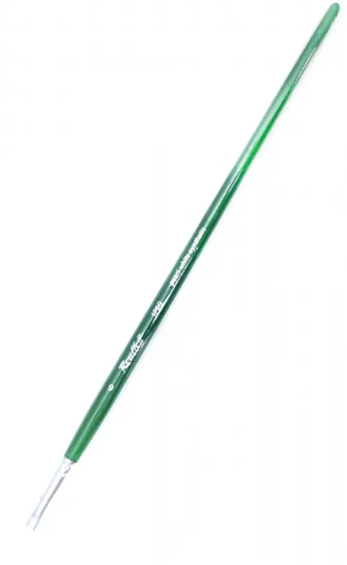 Кисть "Серия 1Р6G", синтетика, скошенная, №6, длинная ручка