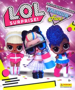 Альбом для наклеек. L.O.L. Surprise 3