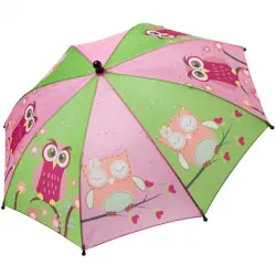 Зонт. Два цвета с совятами