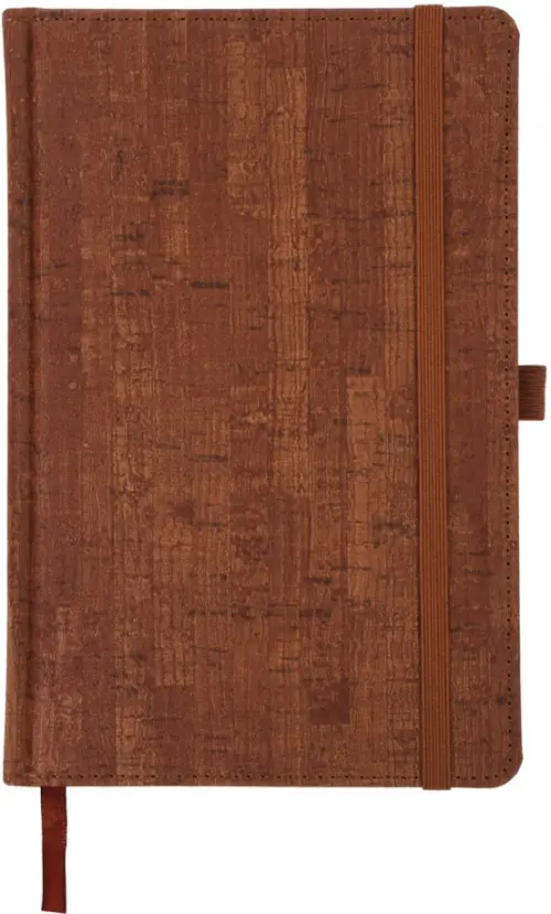 Ежедневник недатированный. Wood, А5, 136 листов, коричневый