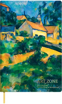 Ежедневник недатированный "Vision. Cezanne. Turning Road", B6, 136 листов