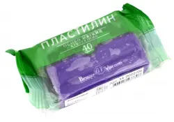 Пластилин особо мягкий, кукурузный, цвет: фиолетовый (40 грамм)