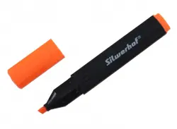 Текстовыделитель "Silwerhof. Prime", цвет: оранжевый, 1-4 мм