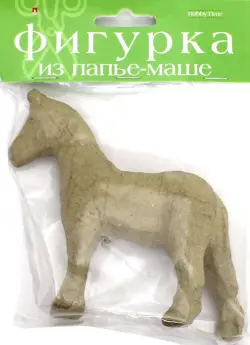 Фигурка из папье-маше "Лошадь" (3,7x12,5x11 см)