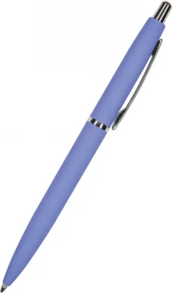 Ручка шариковая автоматическая "San Remo", 1.0 мм, синяя (ярко-синий металлический корпус)