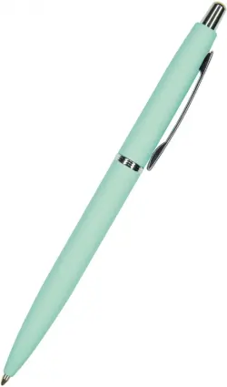 Ручка шариковая автоматическая "San Remo", 1.0 мм, синяя (мятный металлический корпус)