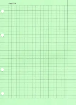 Сменные блоки для тетрадей на кольцах, А5, 50 листов (светло-зеленый, вид 4)