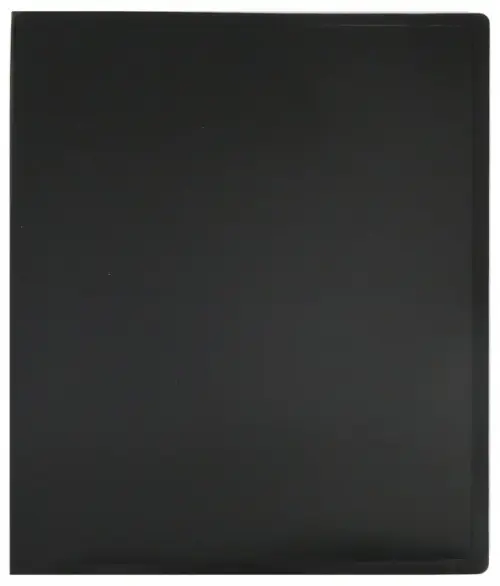 Папка с пружинным скоросшивателем "Бюрократ. Black&White", цвет: черный, белый, A4, арт. BWPZ08PBLCK