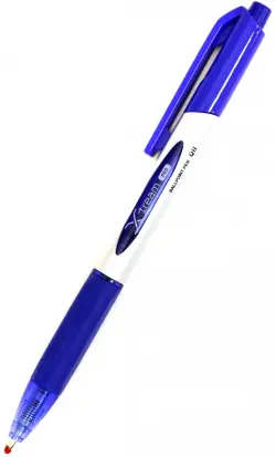 Ручка шариковая "Deli. X-tream", цвет: синий металлик, синие чернила, 0,7 мм