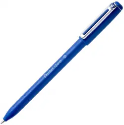 Шариковая ручка "iZee" 0,7 мм, синие чернила, синяя