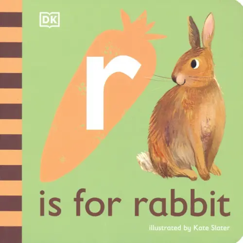 R is for Rabbit. Board Book, 663.00 руб