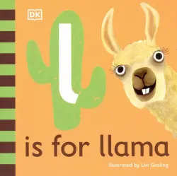L is for Llama. Board Book