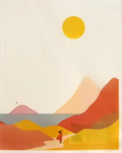 Обложка для тетради "Golden sun. Девочка", ПВХ, 150 мкм, 345х213 мм