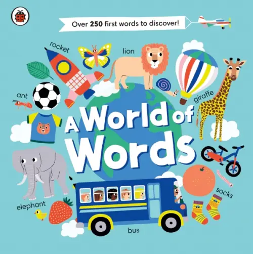 A World of Words. Board book