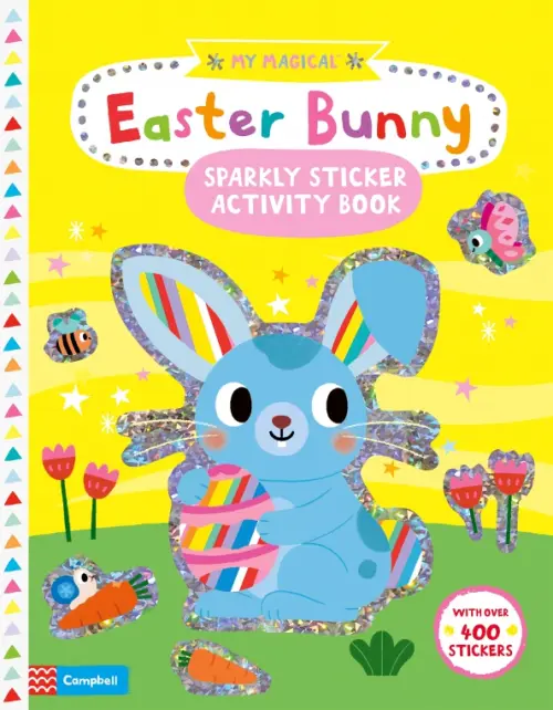 Easter Bunny. Sparkly Sticker Activity Book