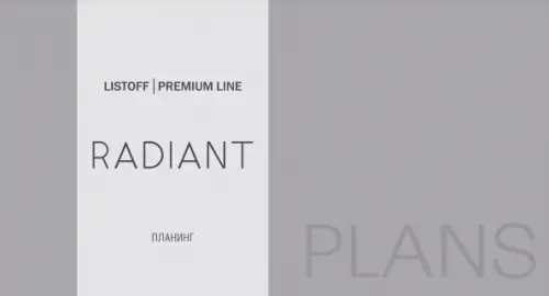 Планинг карманный недатированный "Radiant. Серый", 64 листа