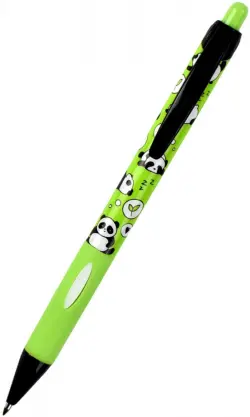 Ручка шариковая автоматическая. Корги, кот и панда, 0,7 мм