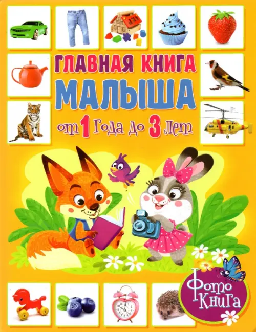 Главная книга малыша от 1 года до 3 лет. Фотокнига, 391.00 руб