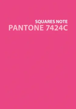 Евротетрадь. Pantone line 7424С, А6+, 80 листов, клетка