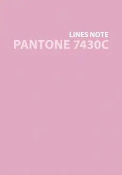Евротетрадь. Pantone line 7430С, А6+, 80 листов, линия
