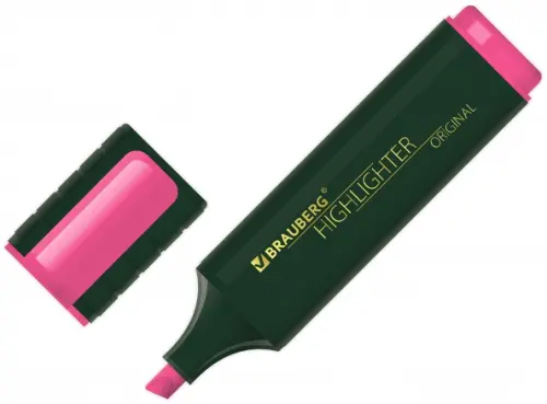 Текстовыделитель "Original", цвет розовый, линия 1-5 мм